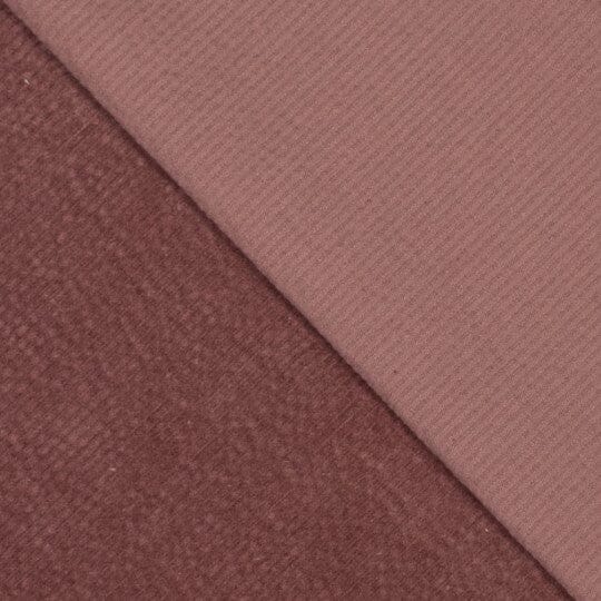 Feincord Stretch uni – Altrosa Fadenwunsch 