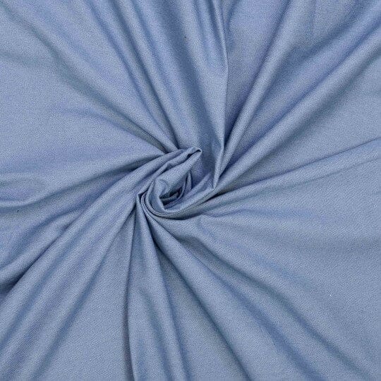 Washed Denim Jeansstoff – Hellblau Fadenwunsch 