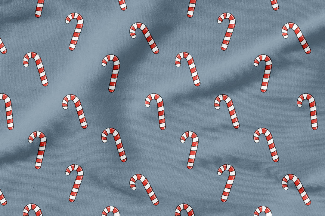 Vorbestellung | "Xmas Parts Zuckerstange Blau" fadenwunsch 