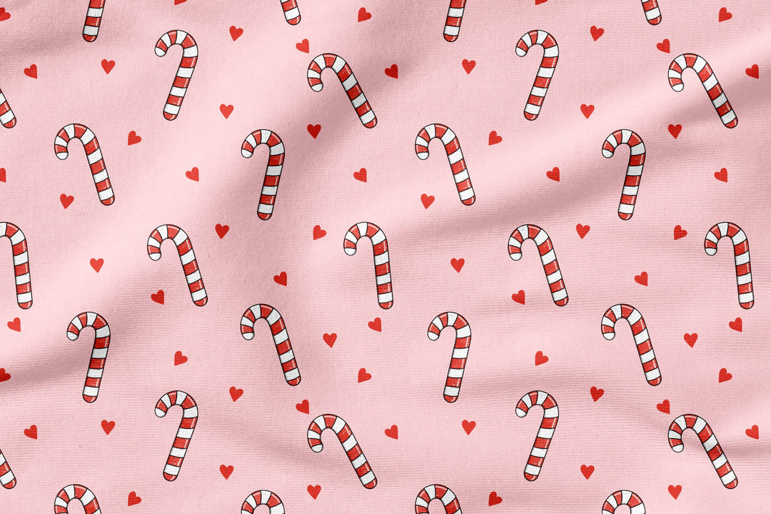Vorbestellung | "Xmas Parts Zuckerstange Rosa" fadenwunsch 