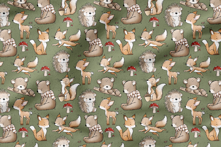 Vorbestellung | "Waldtierteam Grün" fadenwunsch 