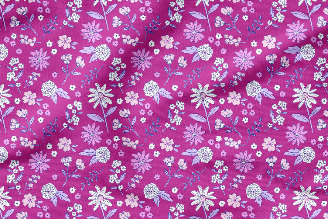 Vorbestellung | "Wildblumen Berry" fadenwunsch 