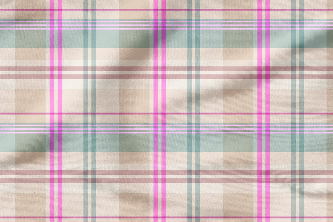 Vorbestellung | "Modern Tartan Pink" fadenwunsch 
