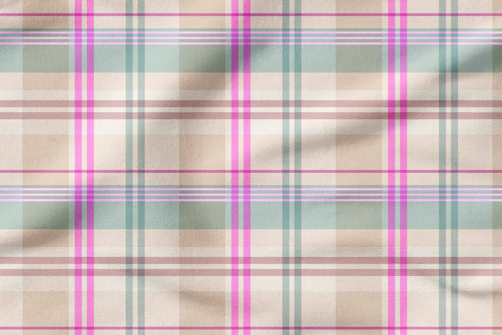 Vorbestellung | "Modern Tartan Pink" fadenwunsch 