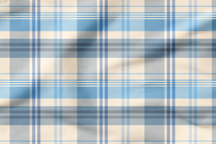 Vorbestellung | "Modern Tartan Blau" fadenwunsch 