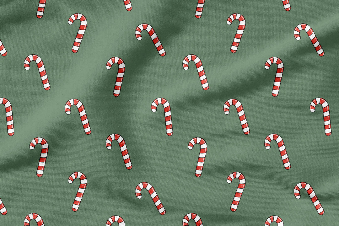 Vorbestellung | "Xmas Parts Zuckerstange Grün" fadenwunsch 