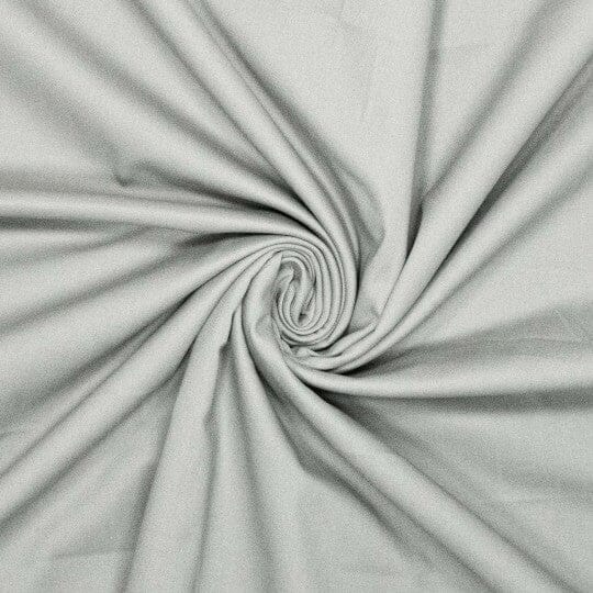 Baumwoll Stretch – Mausgrau | Soft Touch Fadenwunsch 