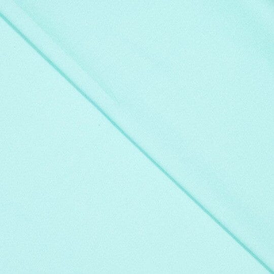 Baumwoll Stretch – Pastell Türkis | Soft Touch Fadenwunsch 