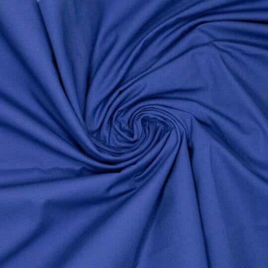 Canvas uni - Royalblau Fadenwunsch 