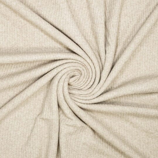 Strickstoff Streifen - Beige Swafing 