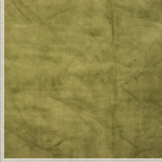 Kuschelfell Olivgrün – Plüschstoff