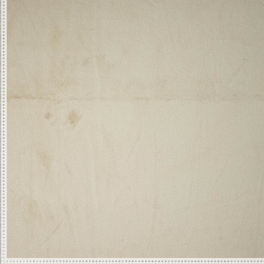 Kuschelfell Natur – Plüschstoff Creme