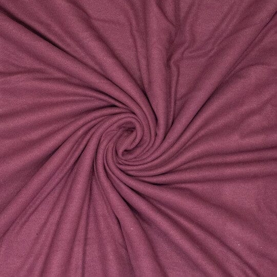 Viskose Rib Jersey – Mauve Wine Fadenwunsch 