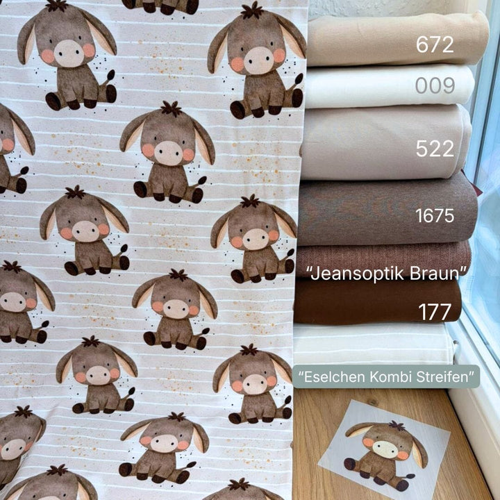 "Eselchen Streifen" fadenwunsch 