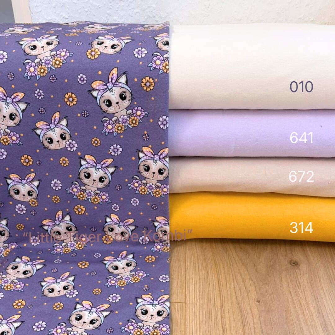 "Kitty Flower Lila" fadenwunsch 