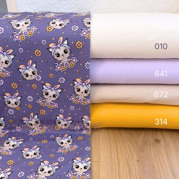 "Kitty Flower Lila" fadenwunsch 