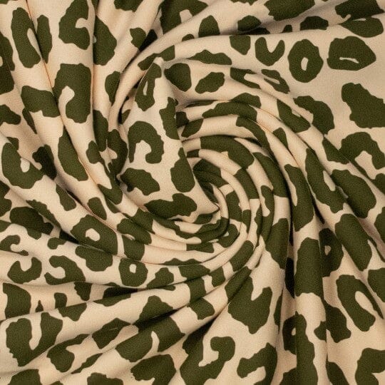 Heavy Sweat Leo Khaki | angerauter Sweatstoff Swafing 