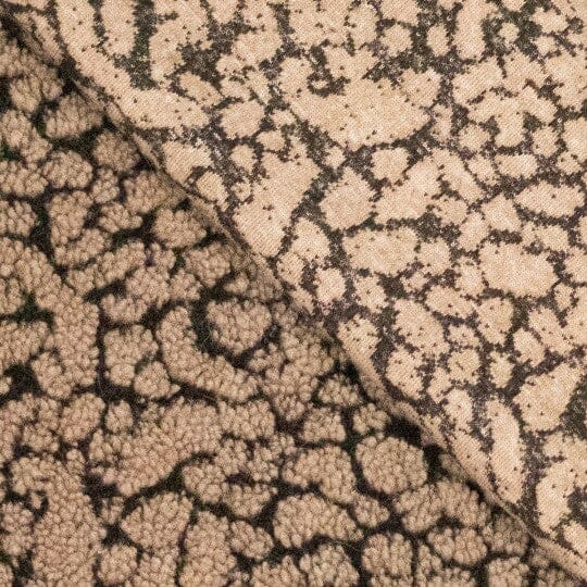 Teddy Knit „Marble“ – Beige/Braun Fadenwunsch 