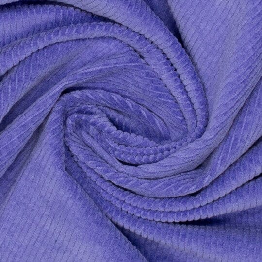 Feincord Stretch Uni - Very Peri