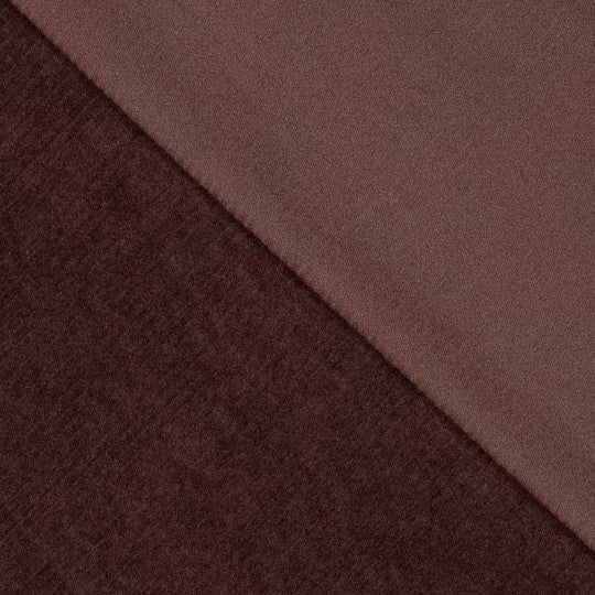 Feincord Stretch Uni - Red Mahogany