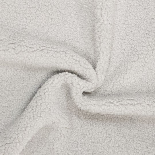 Soft Teddy Fleece – Hellgrau