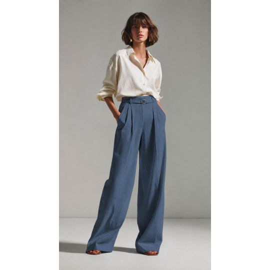Romanit / Roma Knit – Jeansblau