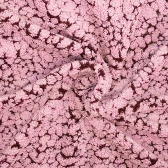 Teddy Knit „Marble“ – Altrosa & Beere Fadenwunsch 