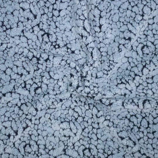 Teddy Knit „Marble“ – Blau