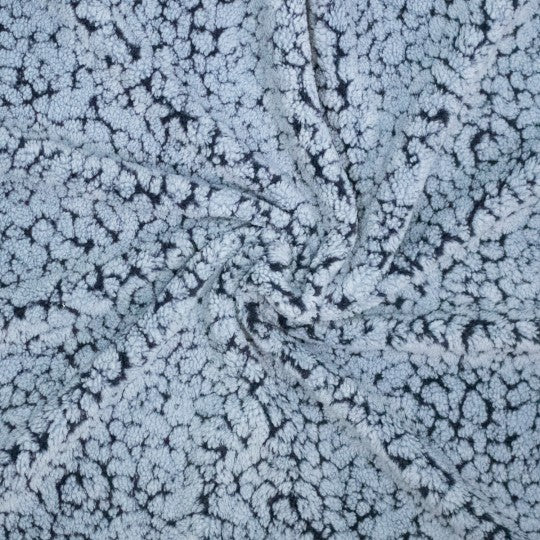 Teddy Knit „Marble“ – Blau