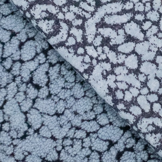 Teddy Knit „Marble“ – Blau