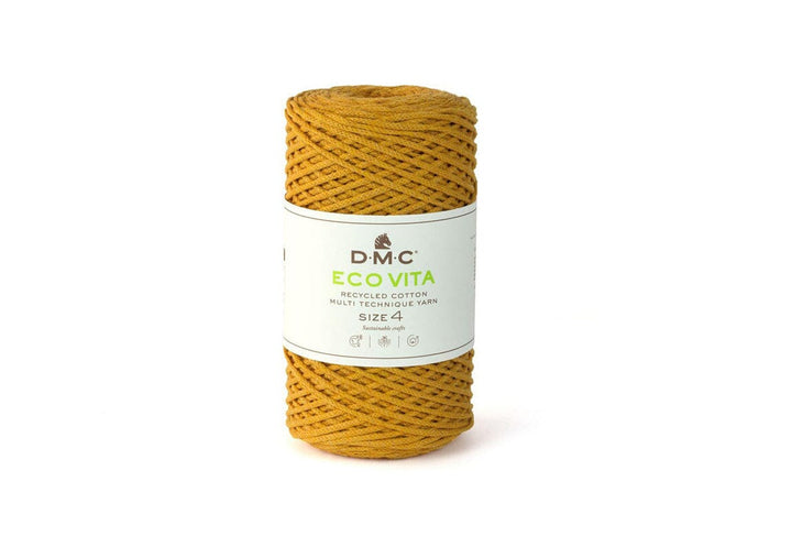Häkelgarn | Senf 092 | DMC Eco Vita Size 4 Fadenwunsch 