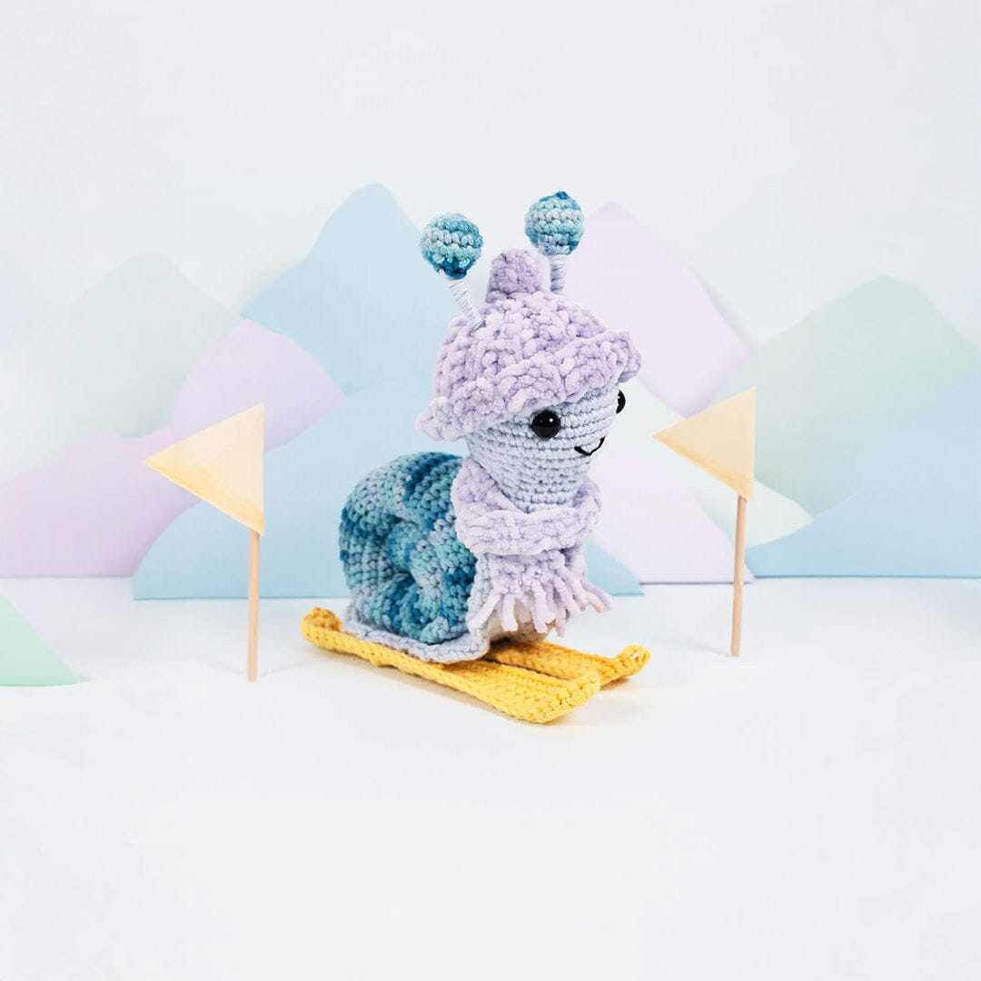 DMC | Amigurumi Häkelset | Ski-Schnecke Fadenwunsch 