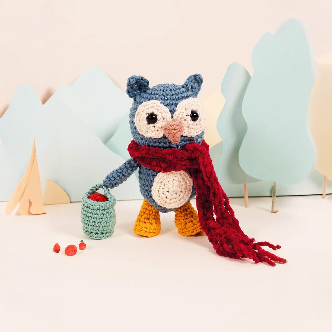 DMC | Amigurumi Häkelset | Eule im Gemüsegarten Fadenwunsch 