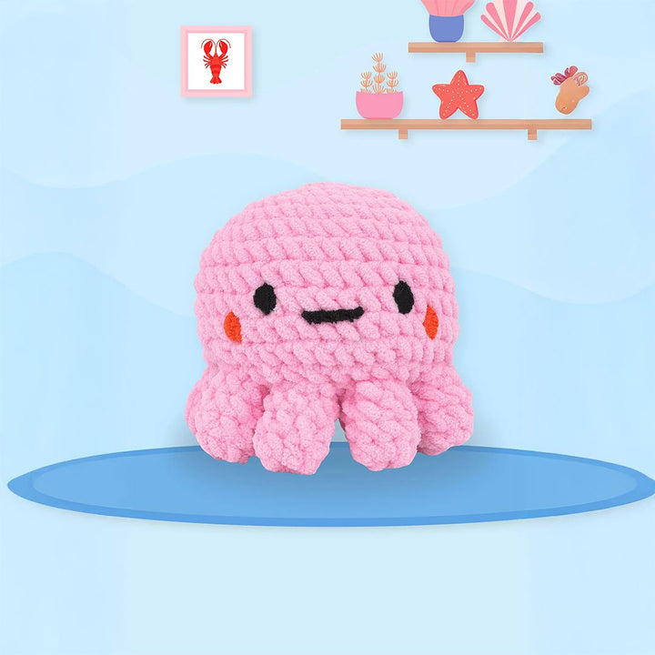 DMC Amigurumi Häkelset | Ollie der Oktopus Fadenwunsch 