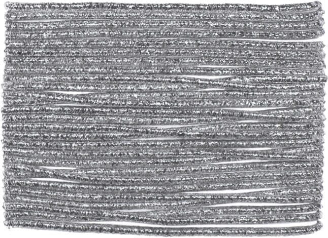 Elastische Kordel | Silber | 1,5 mm Fadenwunsch 