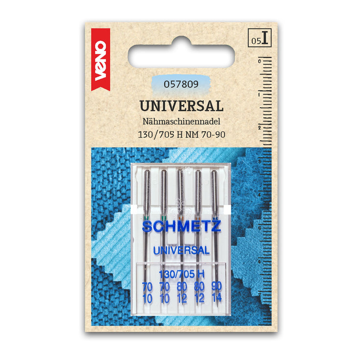 Schmetz Universal Nähmaschinennadeln | 70–90 | 5 Stück fadenwunsch 