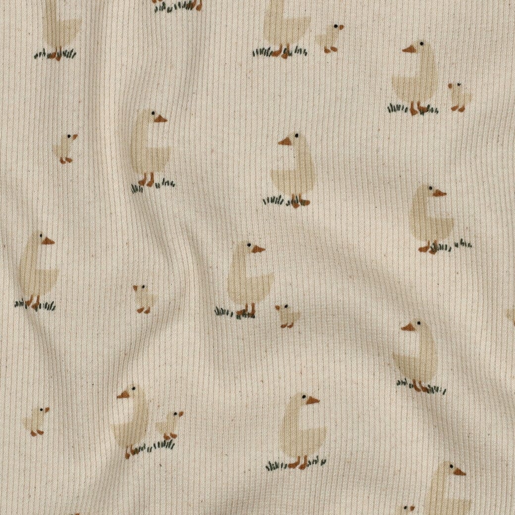 Bio Rib Jersey Mini Enten Natural Fadenwunsch 