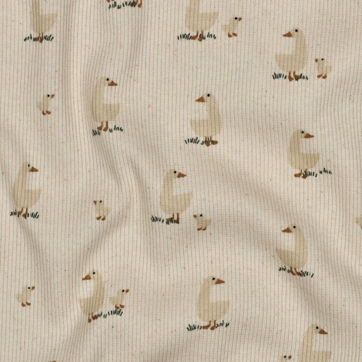 Bio Rib Jersey Mini Enten Natural Fadenwunsch 