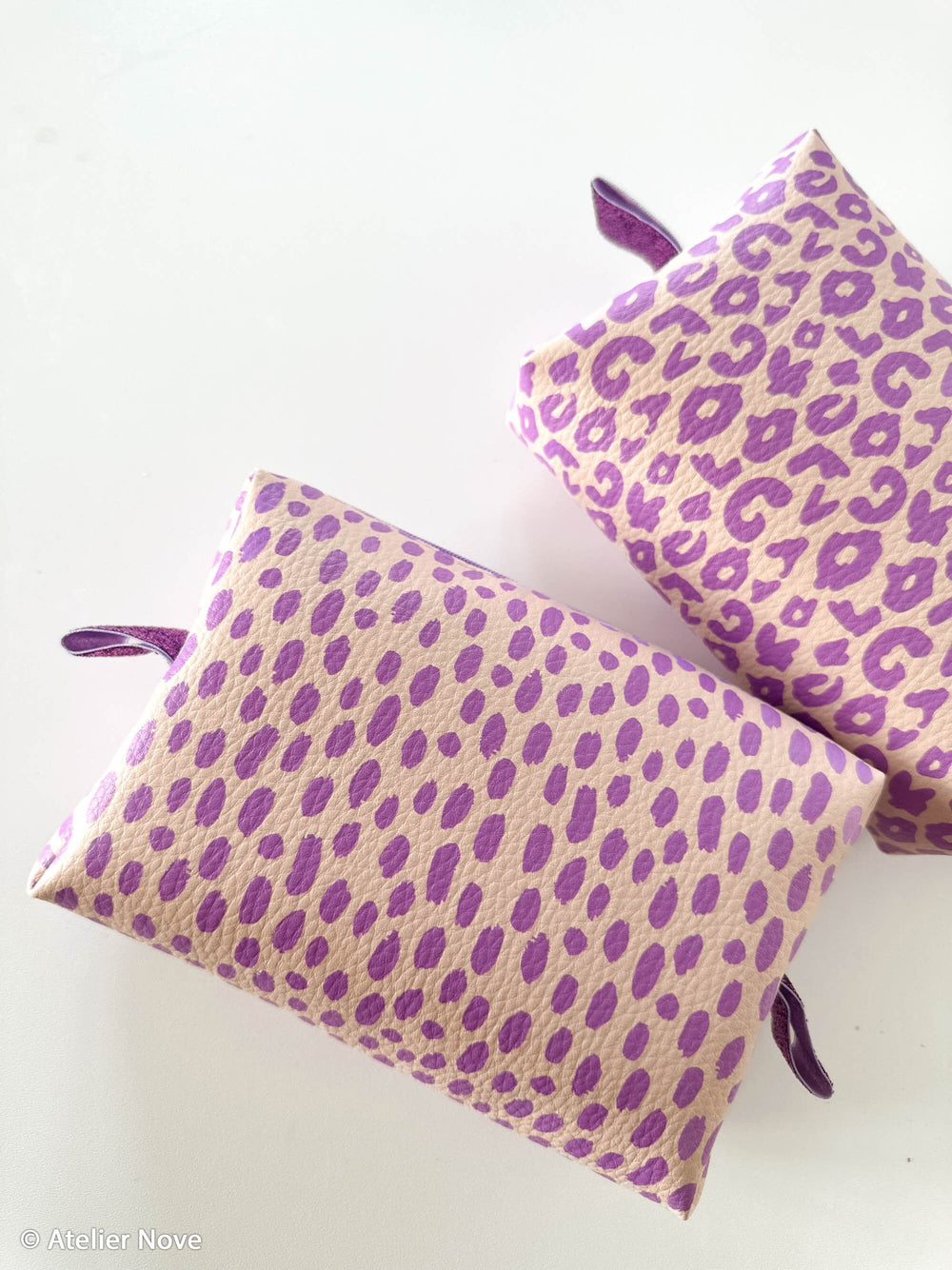 Kunstleder | Kunstleder Dots | Midnight Shadow Swafing 