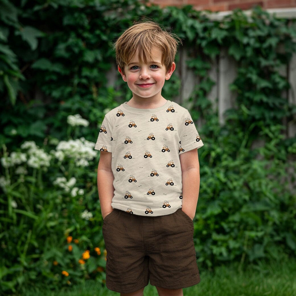 Bio Jersey Mini Traktoren Natural Fadenwunsch 