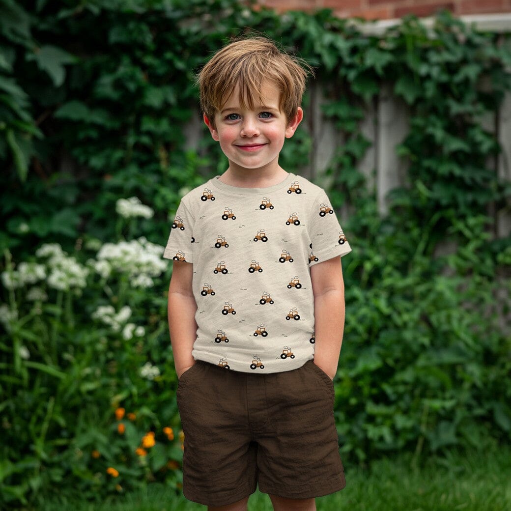 Bio Jersey Mini Traktoren Natural Fadenwunsch 
