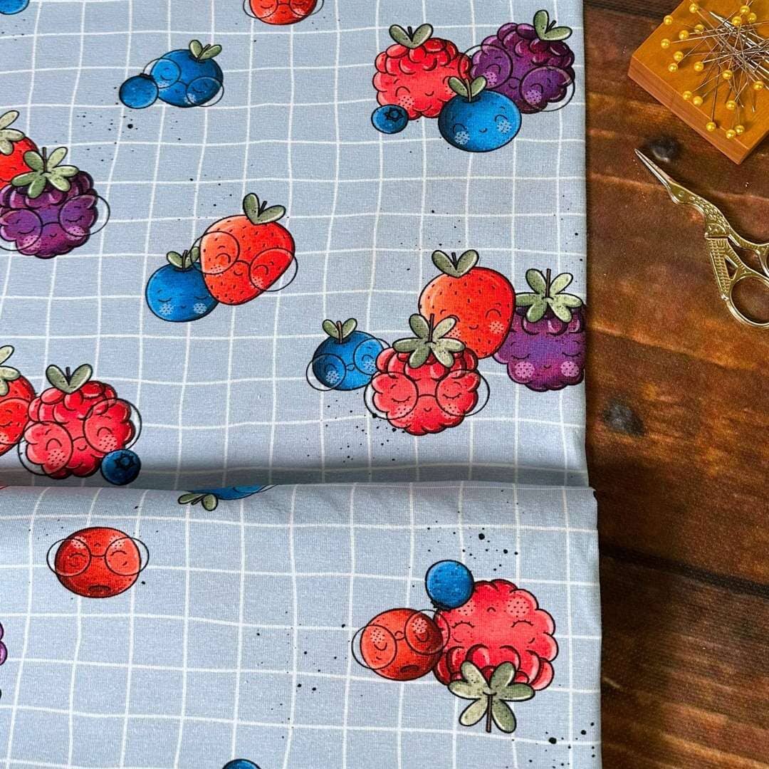 "Beeren Team - Hellblau" fadenwunsch 