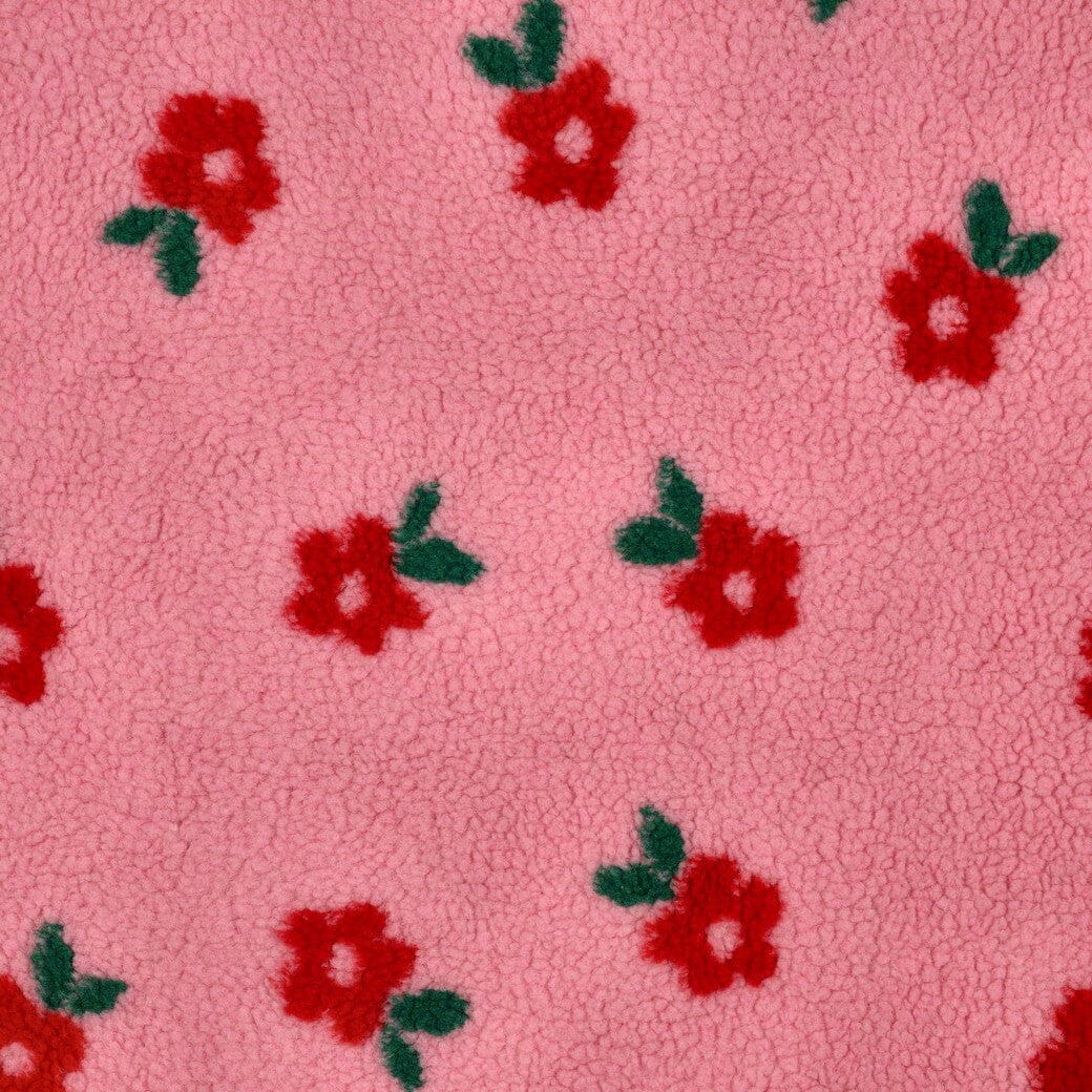 Teddy Jacquard Blumen Rosa | Poppy Kollektion Poppy 