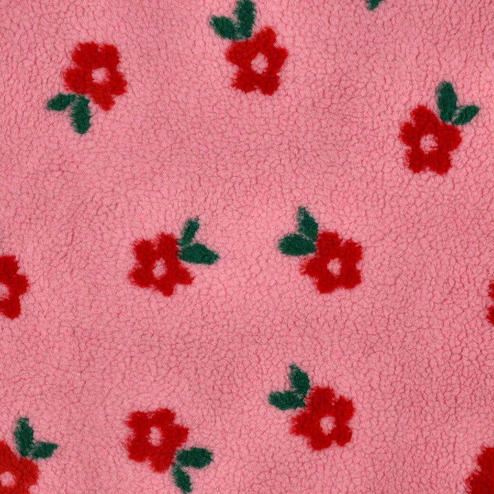 Teddy Jacquard Blumen Rosa | Poppy Kollektion Poppy 