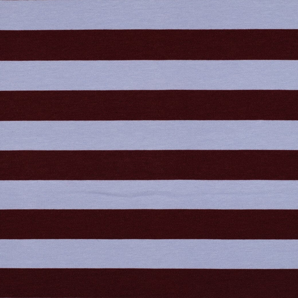 Soft Sweat Blockstreifen - Bordeaux & Flieder Poppy 