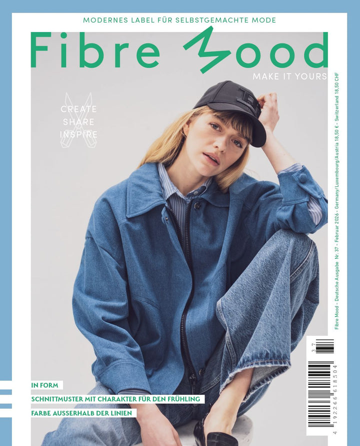 Fibre Mood Magazin Ausgabe 37 – Schnittmuster & Nähinspiration Fibre Mood 