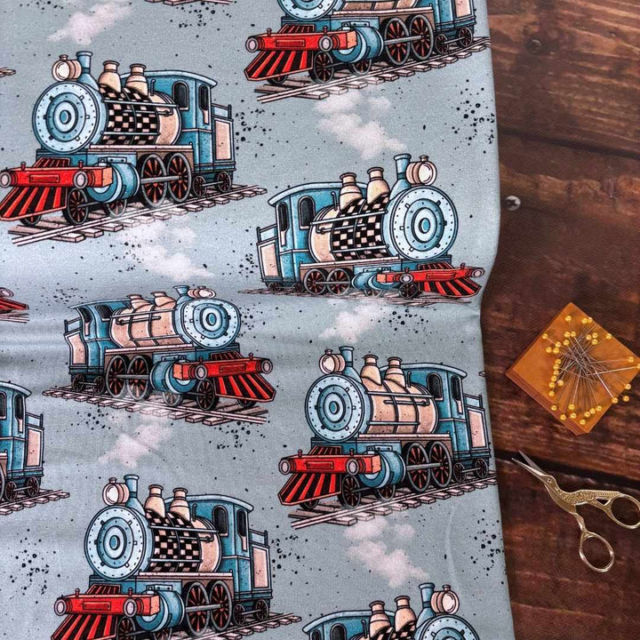 French Terry "Dampflock BigTrain" fadenwunsch 