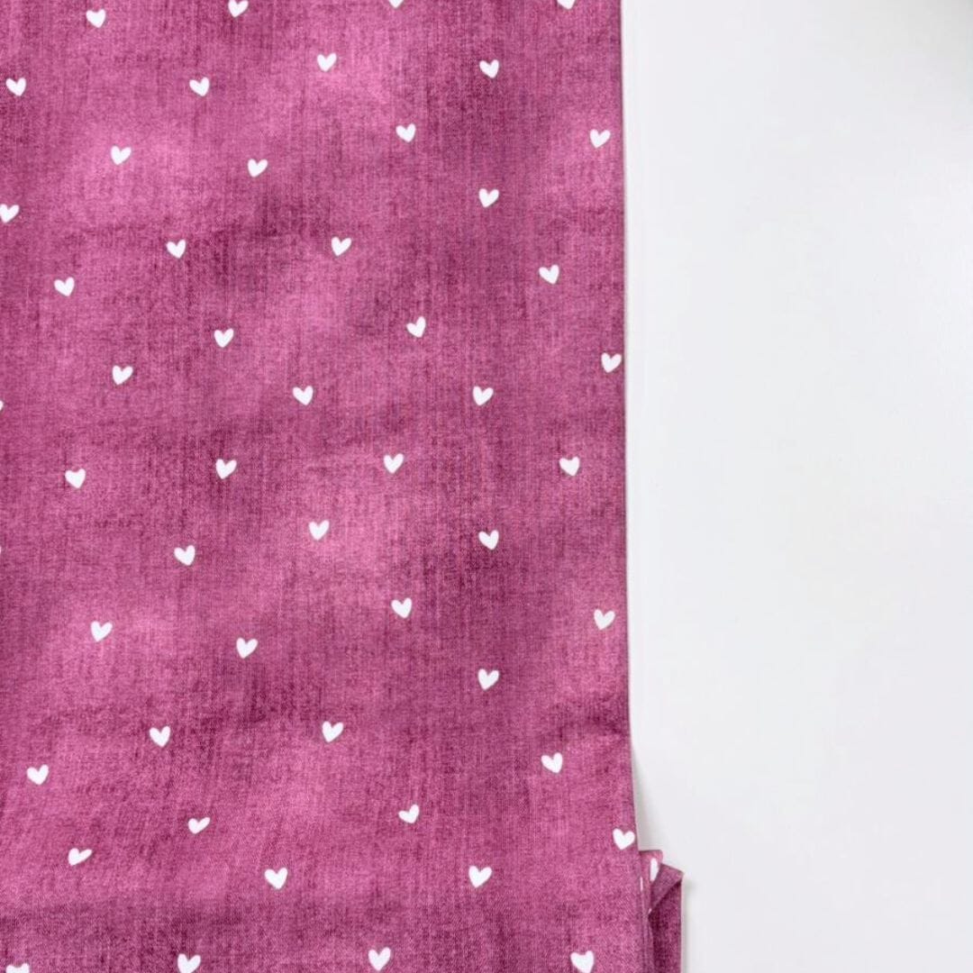 "Denim Herzen Lila" fadenwunsch 