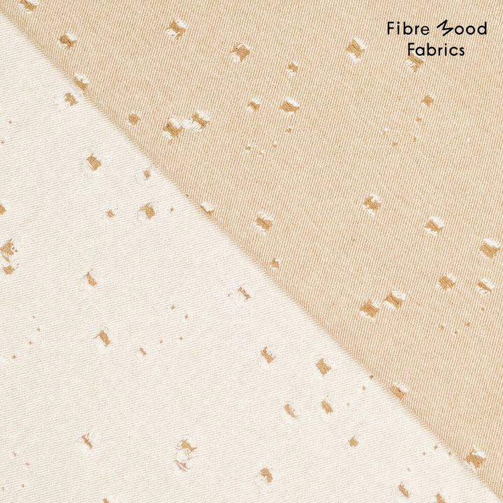 Broken Denim in Ecru | Fibre Mood Fabrics 38 Fibre Mood 