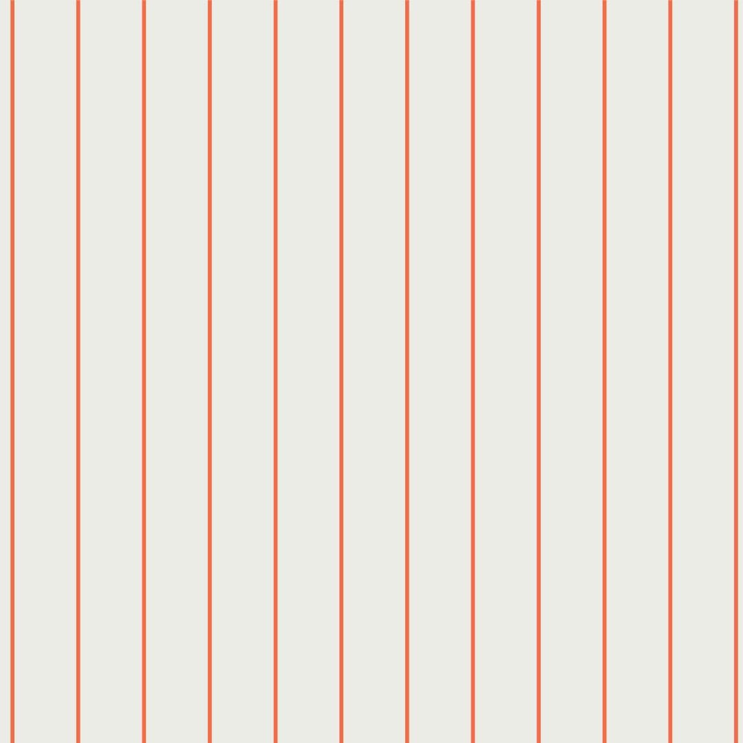 Popeline Streifen Weiß Orange | Fibre Mood Fabrics 38 Fibre Mood 